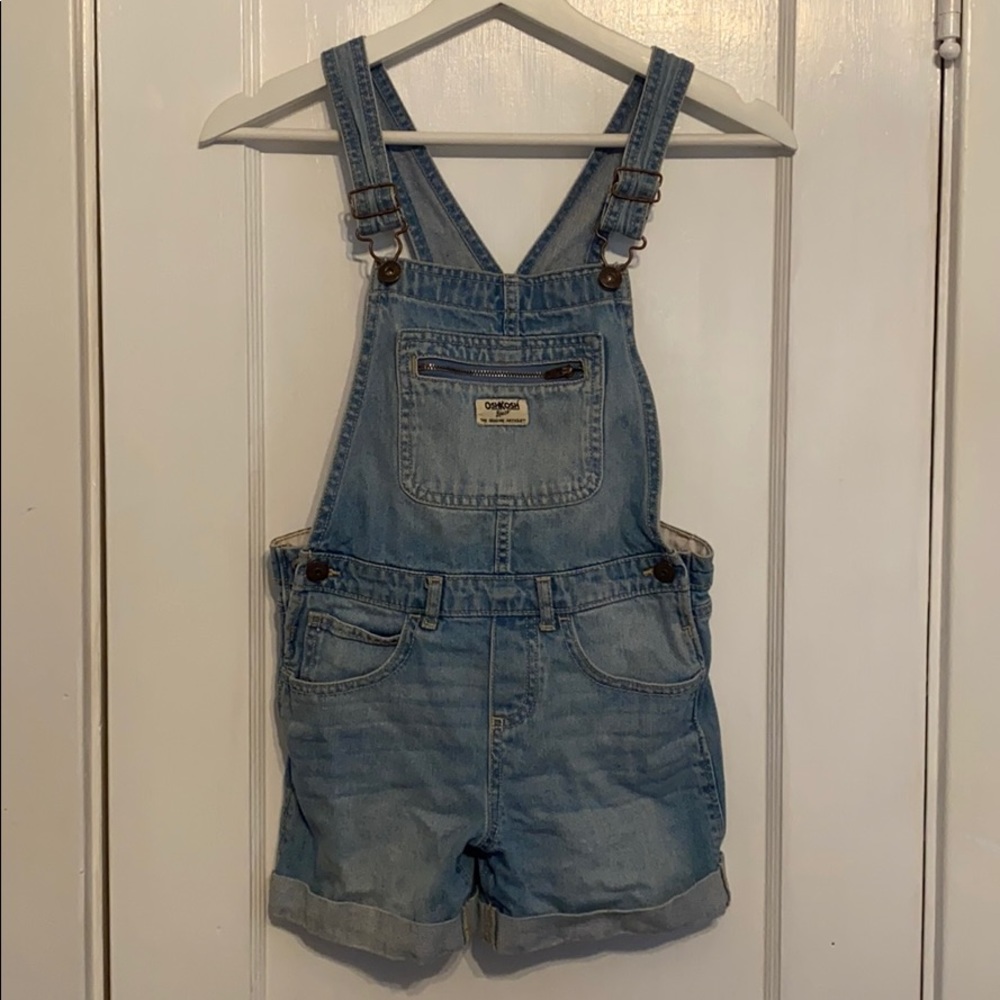 Girls Short Overalls